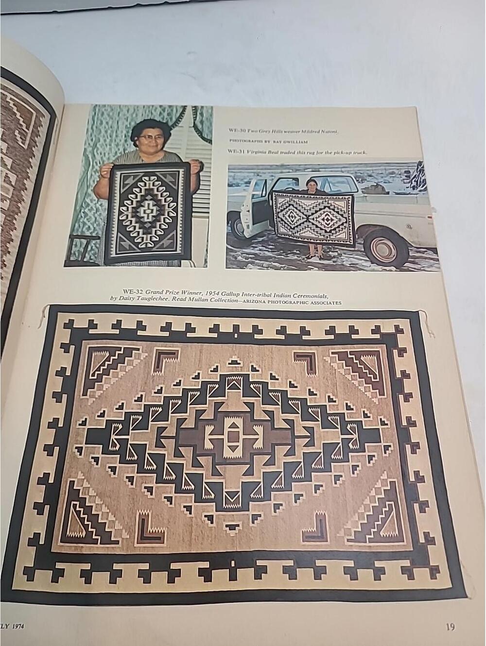 Vintage Arizona Highways July 1974 Special Ed. Southwest Indian Weaving Magazine - Picture 7 of 8